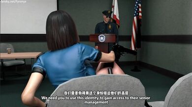 3D 国语剧情 卧底女警被下药~2